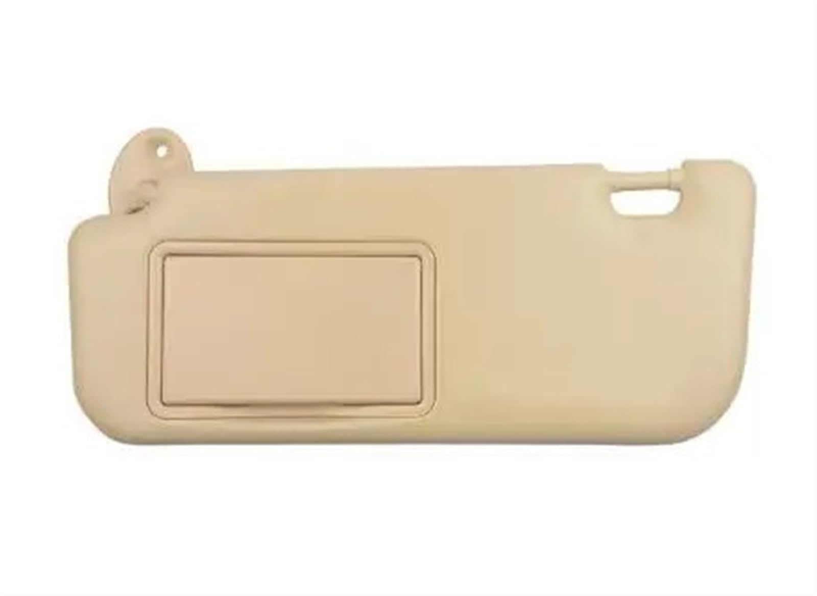 Sonnenblende Auto Overhead Konsole Innen Sonnenblende Mit Spiegel Front Visier Montage Auto Zubehör Für Toyota Für Corolla 2014 2015 2016 2017 Auto Sonnenschutz(Beige Left Side) von ODKBFG