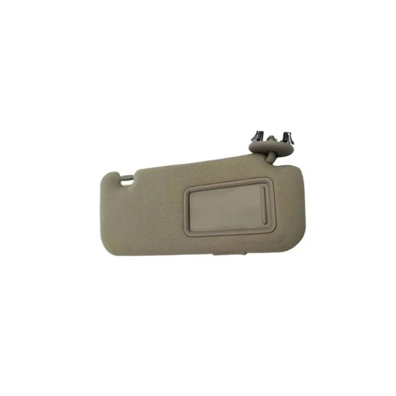 Sonnenblende Front Stop Fahrer Beifahrer Visier Kosmetik Spiegel Auto Teile Für Toyota Für Corolla 2007 2008 2009 2010 2012 2013 74320-02711-E0 Auto Sonnenschutz(Right beige) von ODKBFG