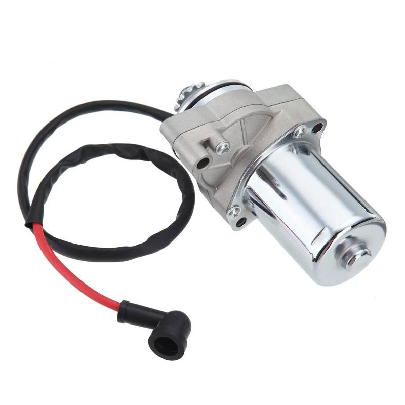 Startermotor 12v 3 Bolzen Motor Elektrischer Anlassermotor Für 50ccm 70ccm 90ccm 110ccm 125ccm 4-Takt-Motor Motorrad Fahrrad ATV Quad Anlasser von ODKBFG