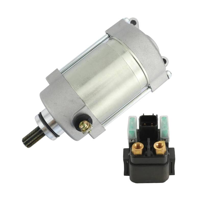 Startermotor Für FJR1300A FJR1300AS FJR1300AE FJR1300D-AS FJR1300D-AE Motorrad Elektrischer Anlasser Und Relais OEM NO.1MC-81890-01 Anlasser von ODKBFG