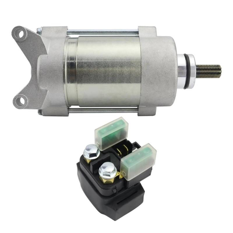 Startermotor Für Motorrad Für FJR1300 FJR1300A FJR1300AS 2003-2007 5JW-81890-00 1MC-81890-00 1MC-81890-01 18765 Starter Mit Relais Anlasser von ODKBFG