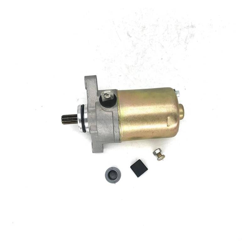 Startermotor Für Polaries Für Dinli Für Jog 90 2-hub 50cc Moped Roller Elektrische Motor Teile Starter Motor Anlasser(Gold) von ODKBFG