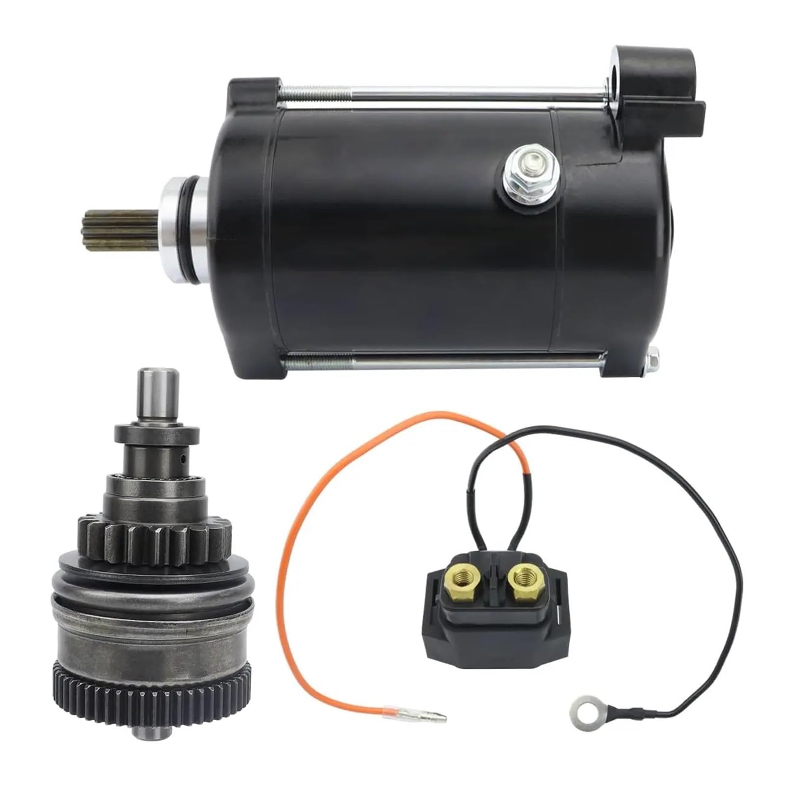 Startermotor Für SuperJet 700 Für WaveRunner SJ700 2002-2020 Für WaveVenture 700 XL700 2002-2004 6M6-81800-10-00 18420 Starter Für Bendix Relais Anlasser von ODKBFG