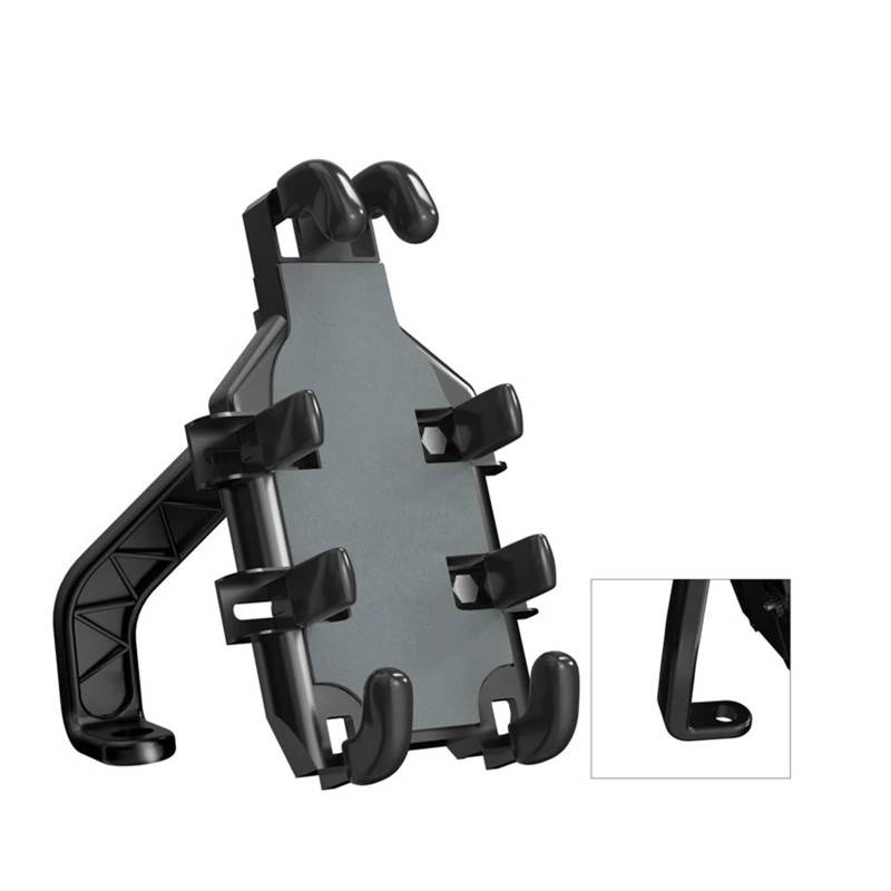 Telefonhalterung Motorrad Für Suzuki Für Drz 400 Für Drz400e Für DRZ400 Für Drz400s Zubehör Motorrad Lenker Handy Halter GPS Stand Halterung Navigation Halterung(Mirror Holder-3) von ODKBFG