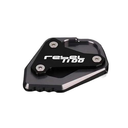 Motorrad-Seitenständerplatte Für H&ond&a Rebel CM1100 20-23 CMX1100 CNC Aluminium Seite Stehen Pad Platte Ständer Enlarger Unterstützung Verlängerung von OEJDGYVNSX