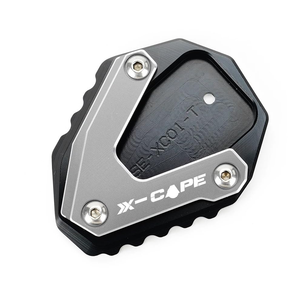 Motorrad-Seitenständerplatte Für Moto Morini X-Cape 650 650X 2022 2023 Zubehör Schlüsselanhänger CNC Seitenständer Fußvergrößerer Kickstand Pad von OEJDGYVNSX