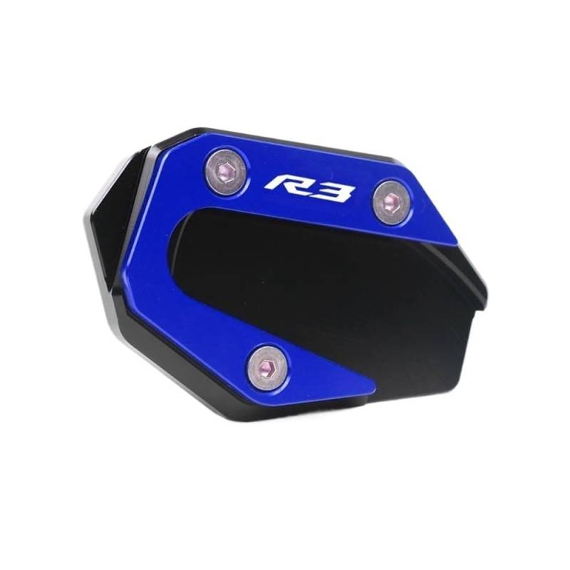 Motorrad-Seitenständerplatte Motorrad CNC Kickstand Fuß Seitenständer Verlängerung Pad Stützplatte Vergrößern Für YZF-R3 YZF-R25 MT-03 MT-25 von OEJDGYVNSX