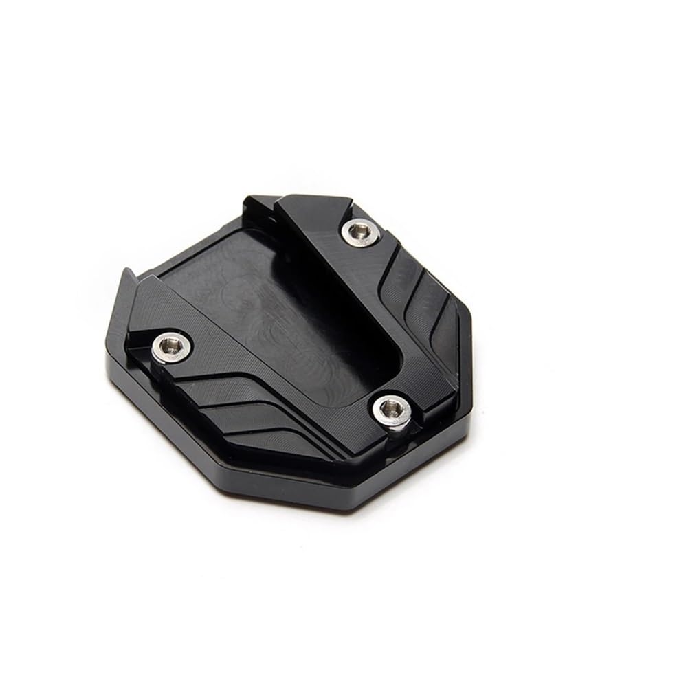 Motorrad-Seitenständerplatte Universal Scooter Kickstand Extender Fuß Seitenständer Verlängerung Pad Stützplatte Anti-Rutsch-vergrößerte Basis von OEJDGYVNSX