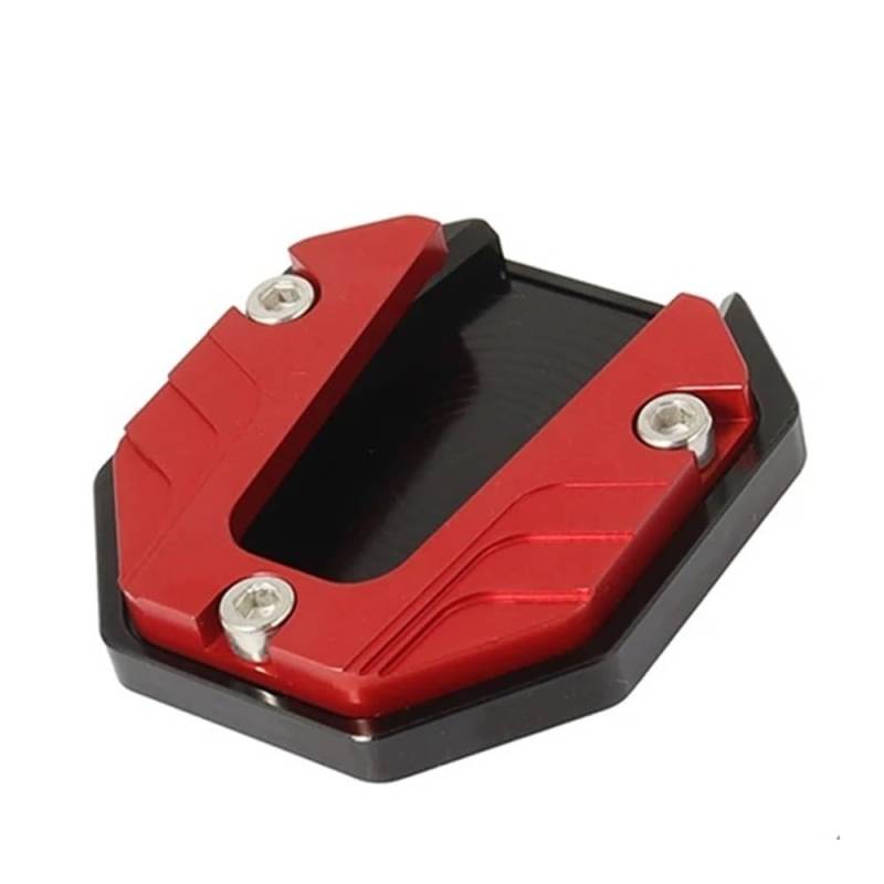 Motorrad-Seitenständerplatte Universal Scooter Kickstand Extender Fuß Seitenständer Verlängerung Pad Stützplatte Anti-Rutsch-vergrößerte Basis von OEJDGYVNSX