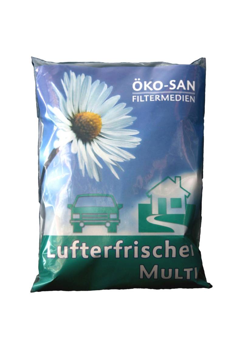 ÖKO-SAN Suchalla GmbH & Co. KG Lufterfrischer 3Stück im Set -3 x 300 gr. - biologisch abbaubar, lebensmittelecht ohne Chemie duftneutral - der Luftreiniger für Auto, Caravan, Haus und mehr von ÖKO-SAN Suchalla GmbH & Co. KG