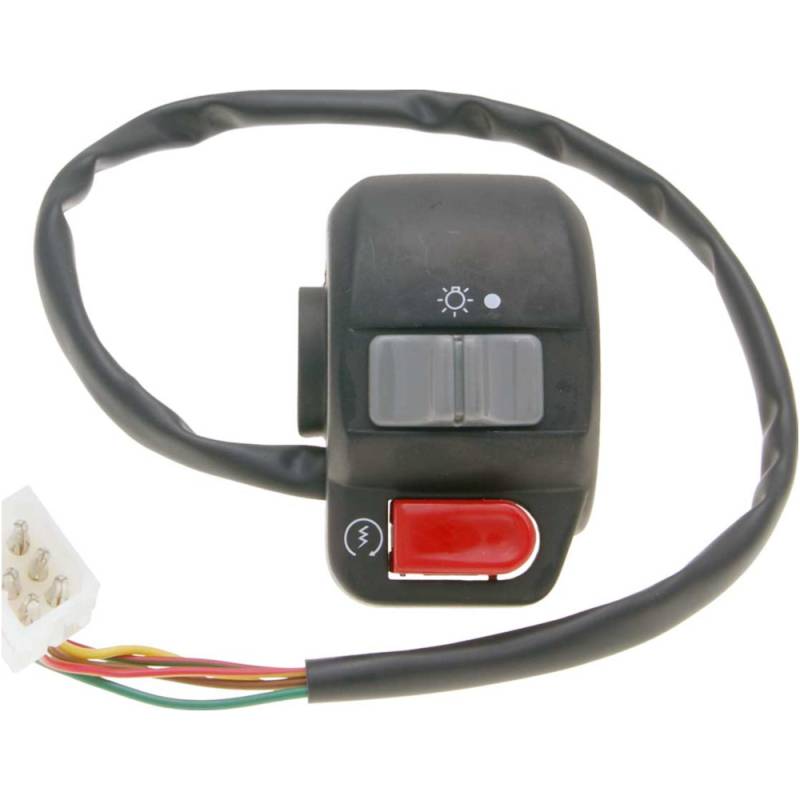 Armatur schaltereinheit lenker rechts licht, e-starter für aprilia scarabeo 50 97-06 37126 von OEM Standard