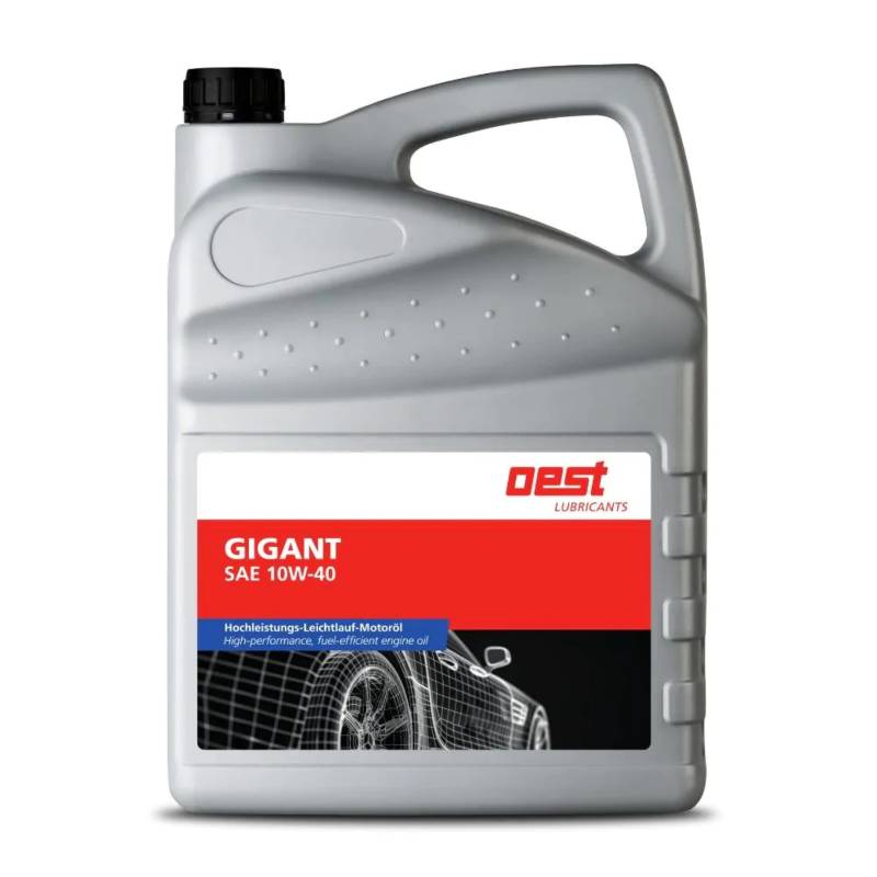 OEST Gigant SAE 10W-40 | Hochleistungs-Leichtlauf-Motoröl (5L) von OEST