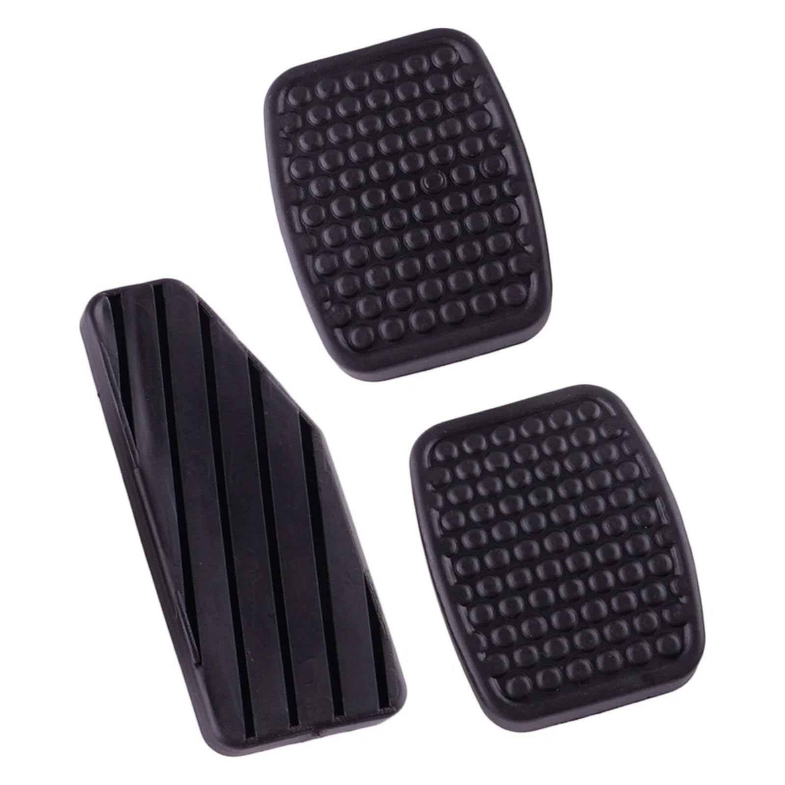 Auto Bremspedal 3 Teil/satz Für Suzuki Für Swift Schwarz Gummi Accelerator Gas Bremse Kupplung Pedal Pad Abdeckung 49751-79001 49451-60B00 Auto Pedale von OEXRIG