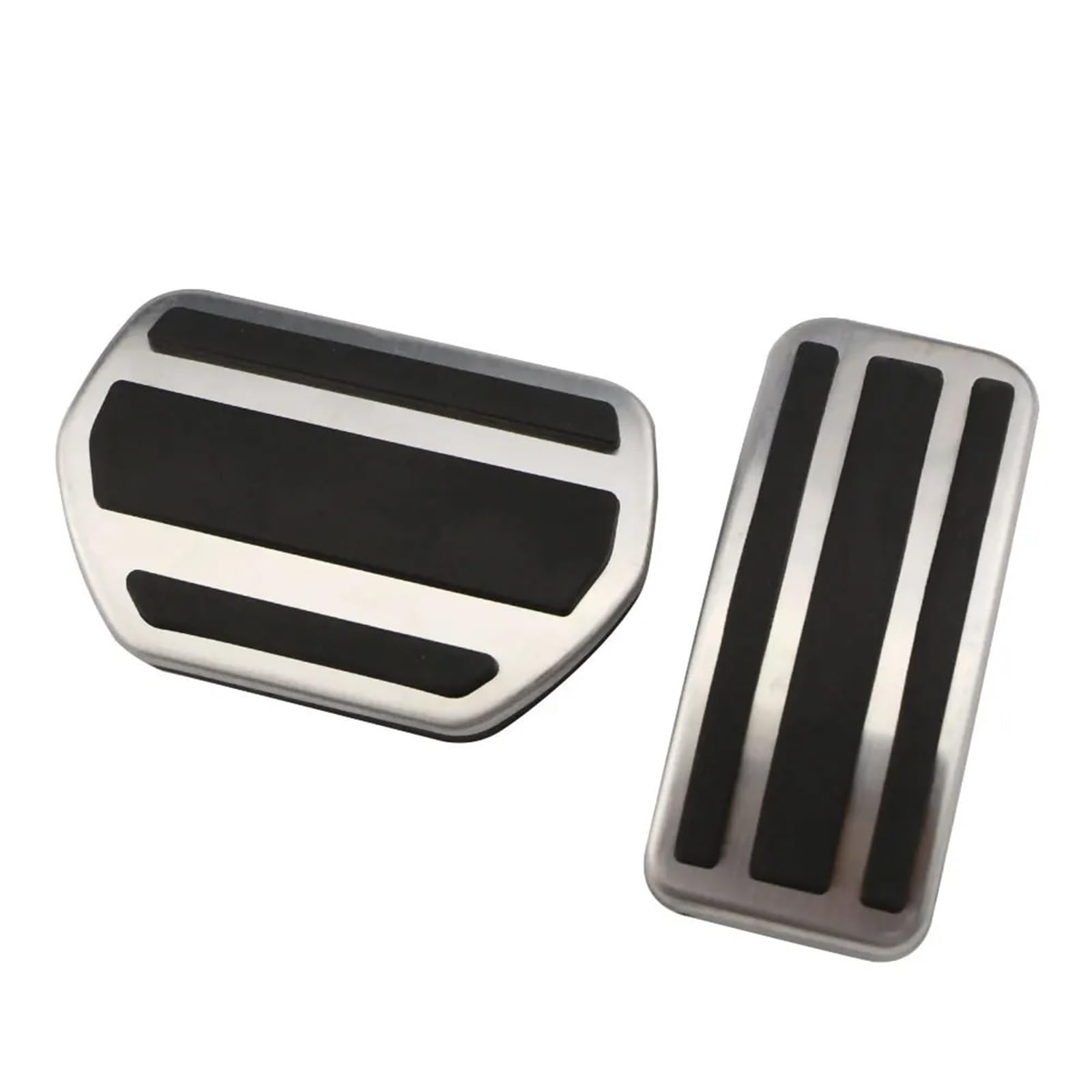 Auto Bremspedal Für CITROEN C3 C4 Für DS 3 4 6 DS3 DS4 DS6 Bremspedal Pad Anti-slip Edelstahl Auto Pedale Pad Platte Auto Pedale(2Pcs AT) von OEXRIG