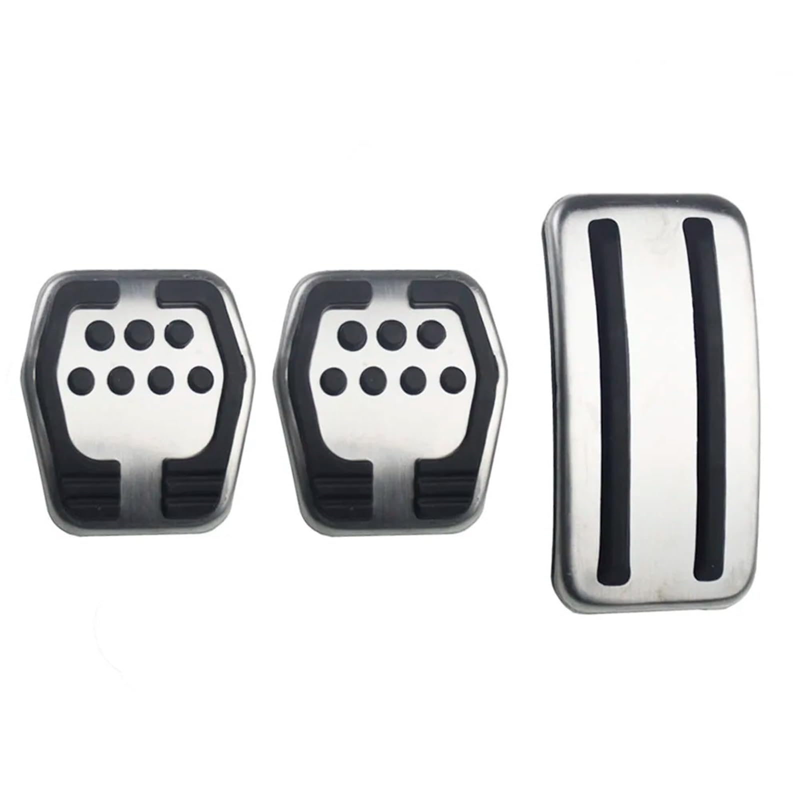 Auto Bremspedal Für Ford Für Focus 2 MK2 Für Focus 3 MK3 2005-2010 2011 2012 2013 2014 2015 2016 Auto-Styling Auto Edelstahl Auto Pedal Pads Abdeckung Auto Pedale(Schwarz) von OEXRIG