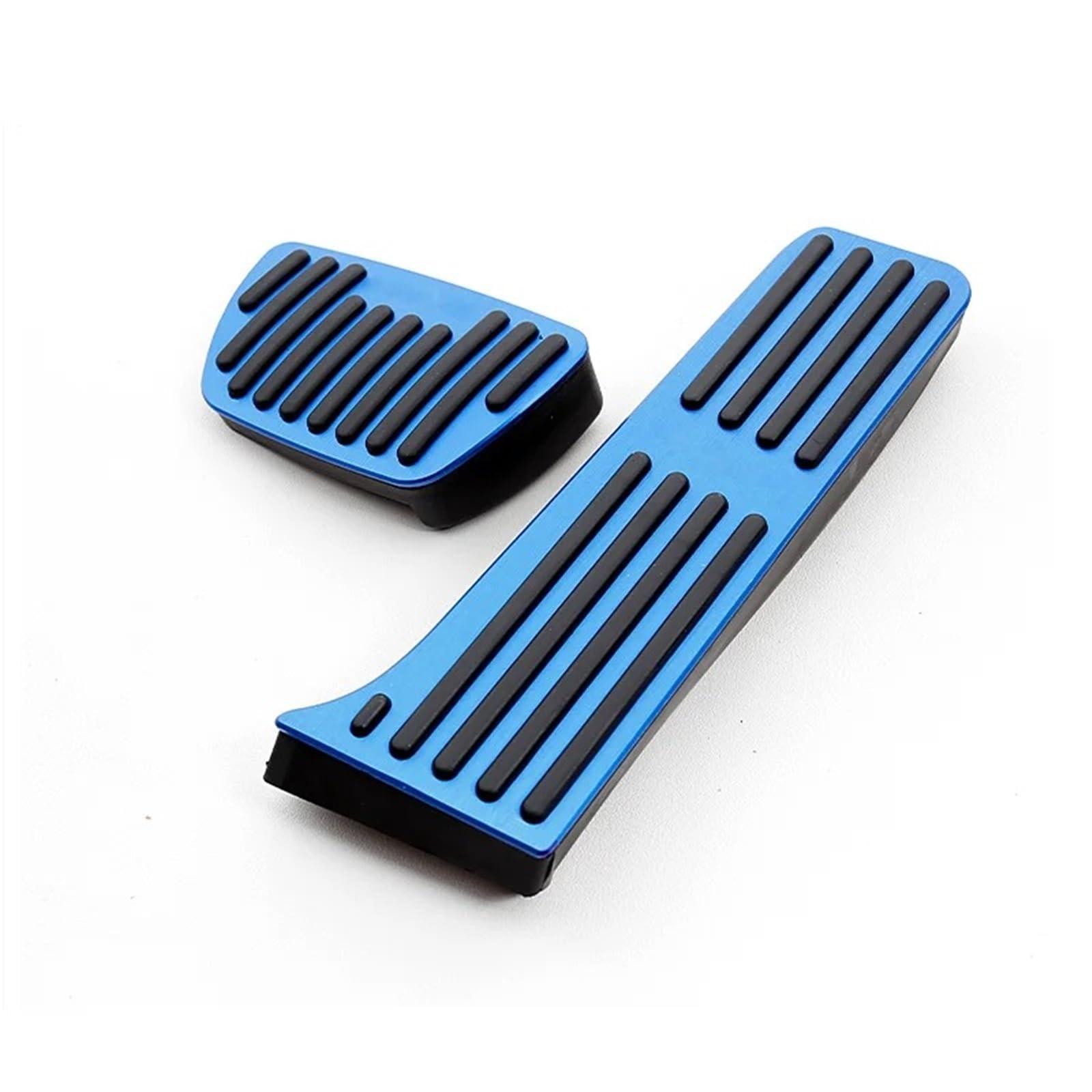 Auto Bremspedal Für Toyota Für Highlander XU70 Für Hybrid 2020 2021 2022 2023 2024 Auto Accelerator Bremspedal Matte Non-slip Fuß Rest Pad Abdeckung Auto Pedale(2 piece Blue) von OEXRIG