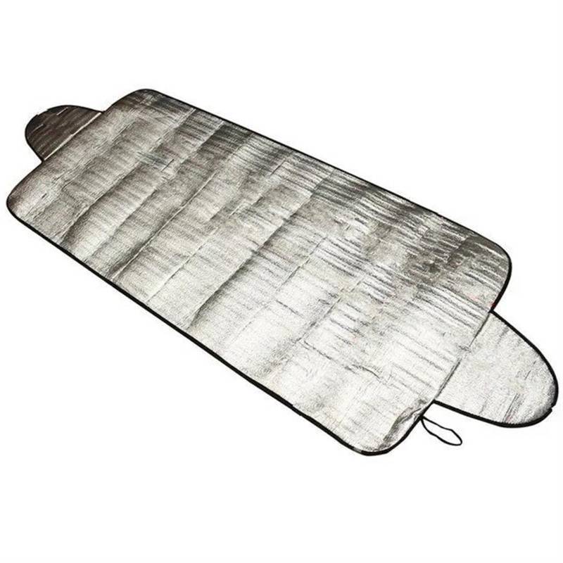 Auto Sonnenshutz Auto Schneeschild Schatten Frontscheibe Anti-Frost Frostschutz Sonnenschutz Abdeckung Sonnenschutz Schutz Winter Außen Auto Zubehör Sonnenblende Auto Netz(70x150cm) von OEXRIG