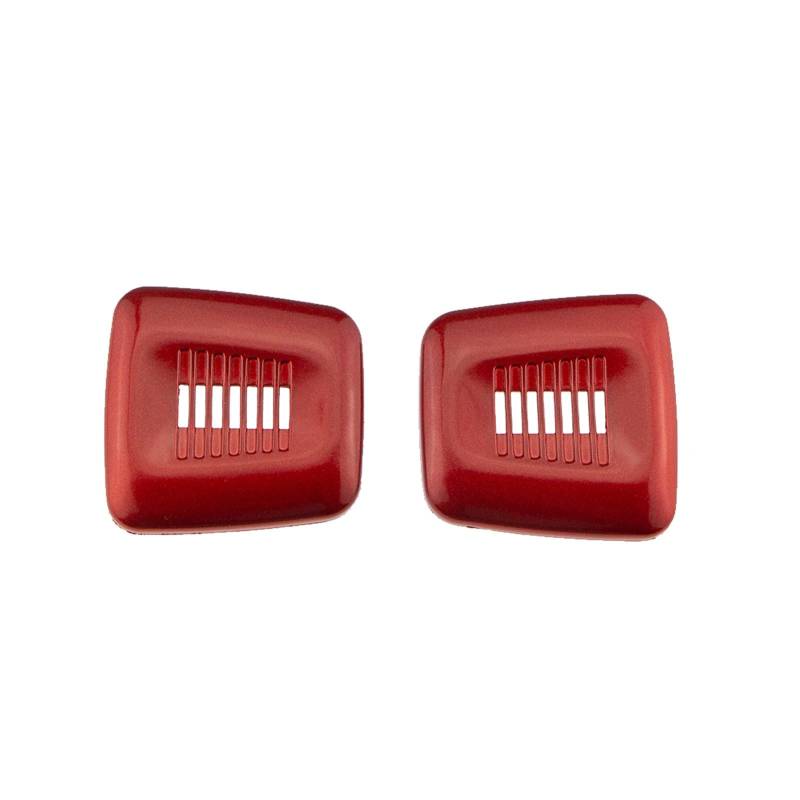 Autozubehör Innenraum Für X1 F48 X3 G01 2018-2022 ABS Auto Dach Mikrofon Panel Dekoration Abdeckung Trim Aufkleber Zubehör 2pcs Innenraum Auto Zubehör(Red) von OEXRIG