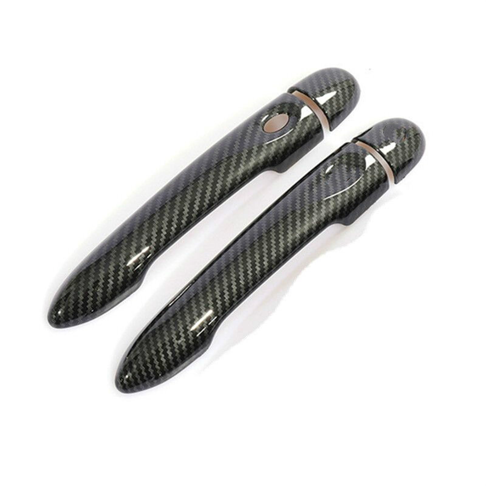 Fahrerseite außen außen Türgriff Für Megane 3 MK3 III 2008 2009 2010 2011 2012 2013 2014 2016 Carbon Fiber Auto Türgriff Abdeckung Trim Styling Zubehör(2Dr no Key 1 Button) von OEXRIG