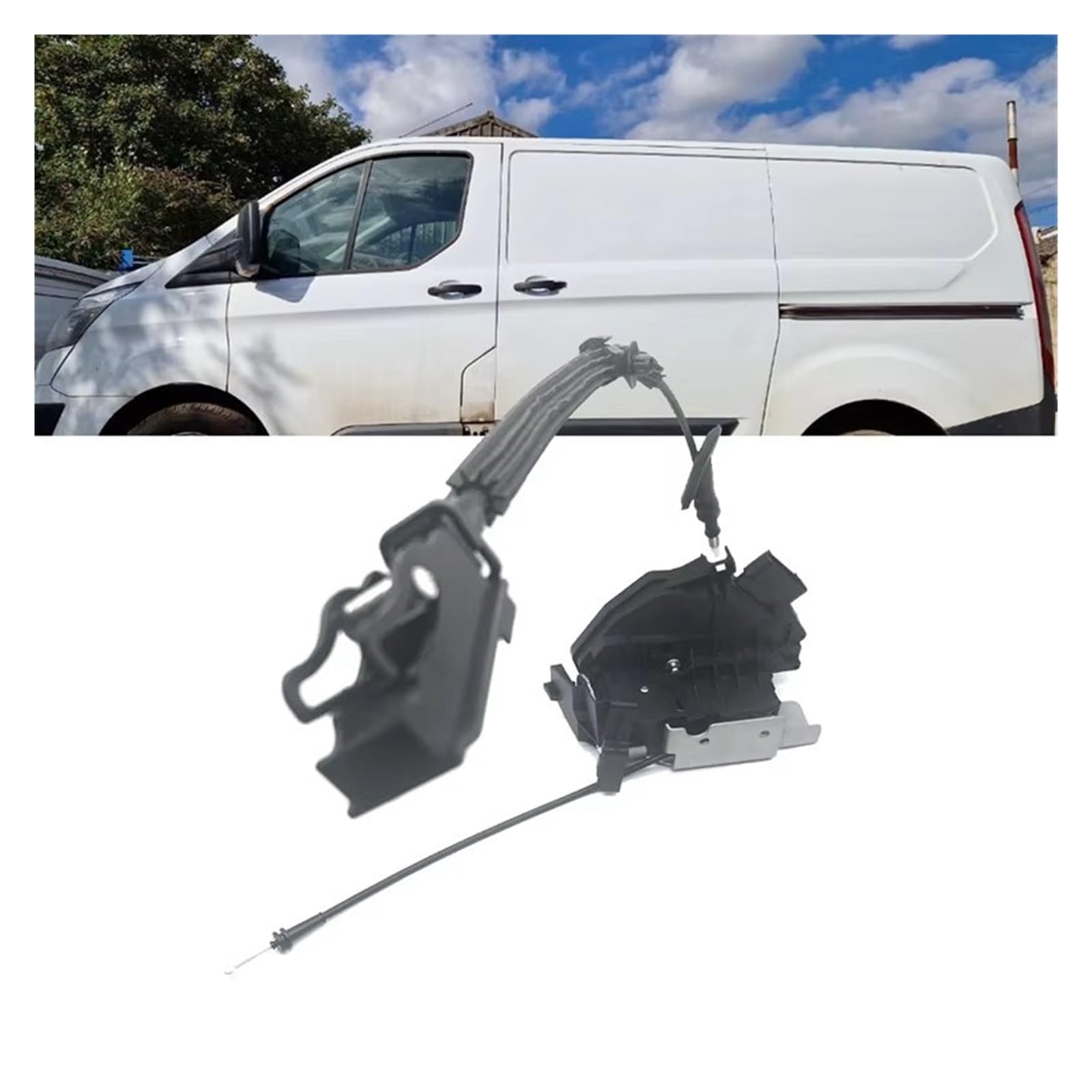 Kofferraumschloss Für Ford Für Transit Für Custom 2012- Vorne Rechts Mitte Türschloss Latch Mechanismus Antrieb BK21-V219A64-CH BK21-V219A64CK Türschloss Heckklappe von OEXRIG