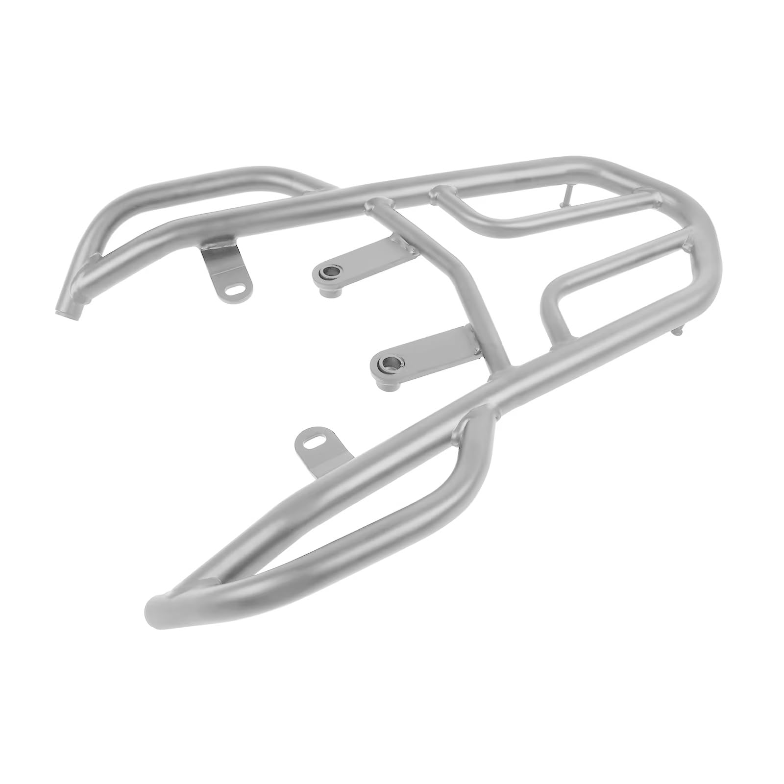 OEXRIG Hinterradgepäckträger Für CFMOTO 650MT 650 MT 650 Motorrad Hinten Für Sitz Gepäck Rack Mit Griff Grip Gepäck Unterstützung Fracht Für Regal Schwanz Rack Motorrad-Gepäckträger Hinten(Silber) von OEXRIG