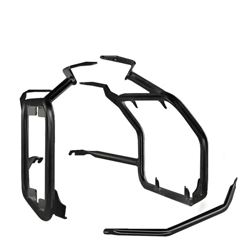 OEXRIG Hinterradgepäckträger Für R1250GS Für R1200GS LC 2013-2019 Abenteuer Gepäckträger Edelstahl Top Case Rack Motorrad-Gepäckträger Hinten(Black Pannier Racks) von OEXRIG