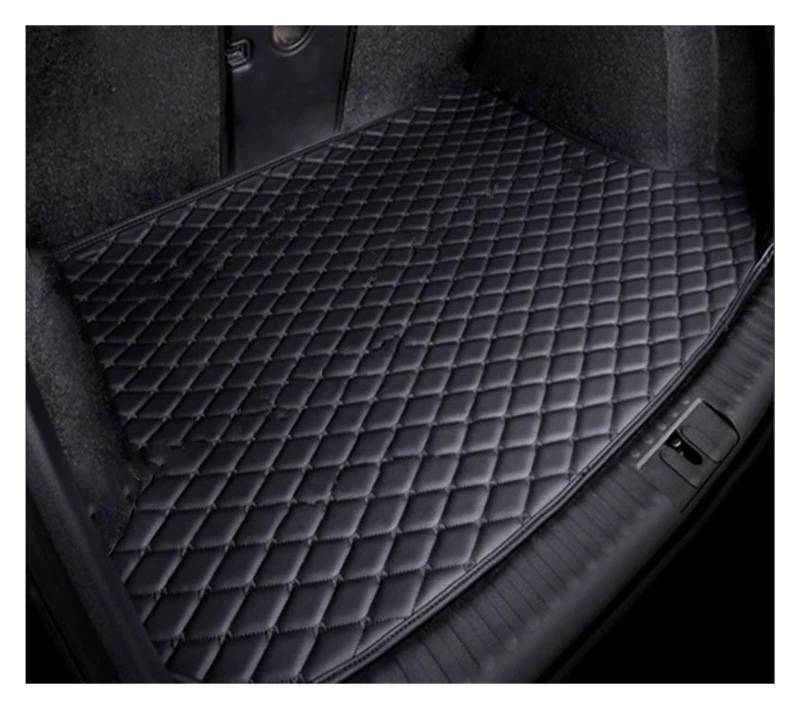 OEXRIG Kofferraummatte Für Benz Für EQE V295 2022 2023 2024 2025 SUV Auto Kofferraum Matte Boot Abdeckung Fach Teppiche Schlamm Kofferraum Cargo Schutzmatte(Black Beige-A) von OEXRIG