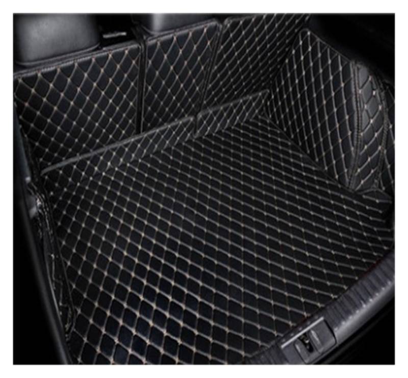 OEXRIG Kofferraummatte Für Ford Für Mondeo Mk4 2007 2008 2009 2010 2012 2013 2014 Kofferraum Matte Stamm Boot Mat Liner Pad Kofferraum Cargo Schutzmatte(Black beige-B) von OEXRIG