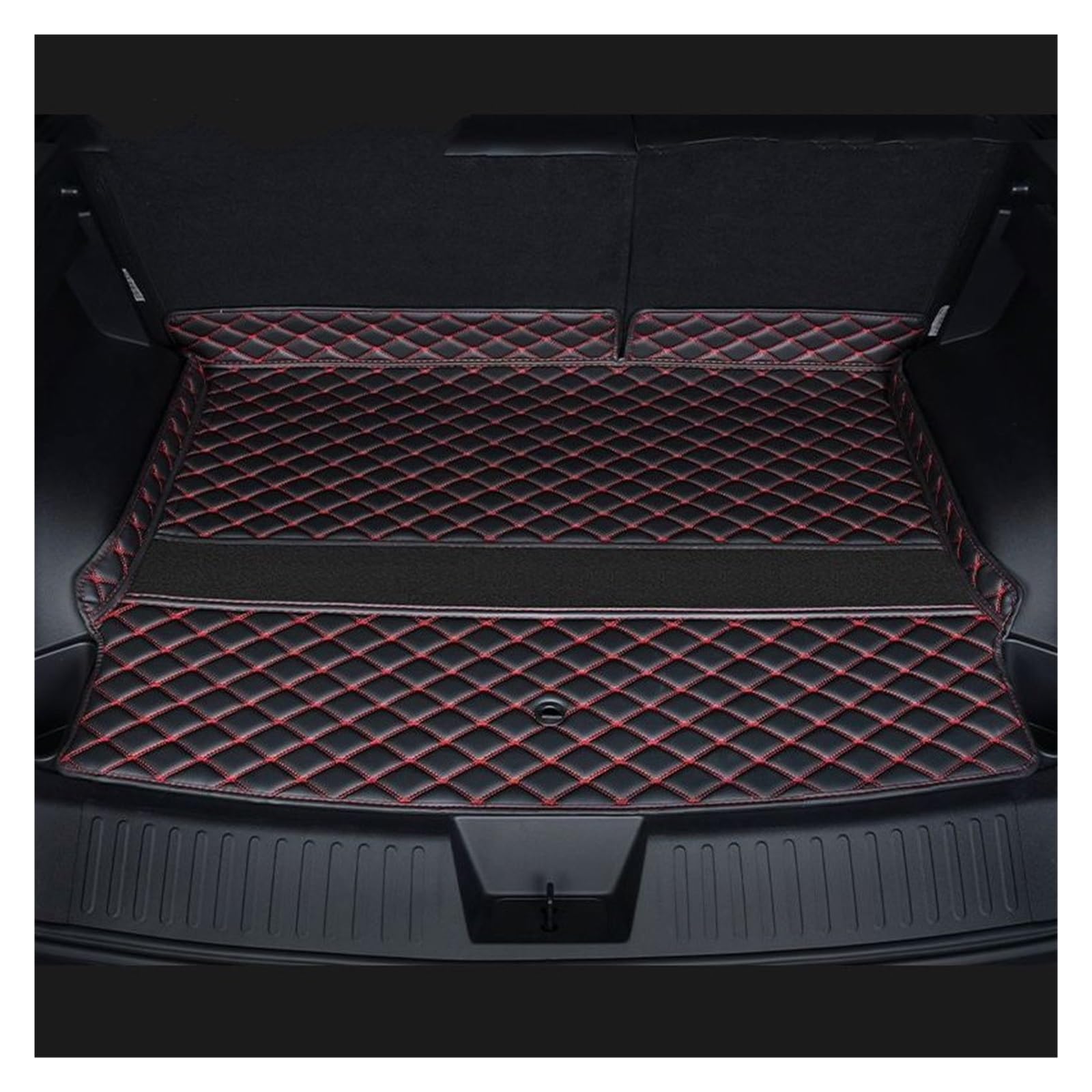 OEXRIG Kofferraummatte Für Haval H3 2024 2025 Auto Kofferraum Matte Hinten Stamm Liner Cargo Leder Fach Schutz Zubehör Matten Kofferraum Cargo Schutzmatte(C) von OEXRIG