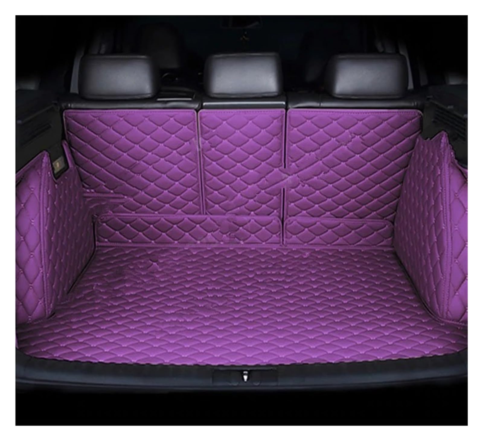 OEXRIG Kofferraummatte Für Mazda 6 Für Sport Fließheck GH 2008 2009 2010 2011 2012 Auto Hinten Stamm Matten Kofferraum Cargo Schutzmatte(Purple-B) von OEXRIG