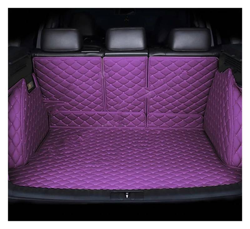 OEXRIG Kofferraummatte Für Mazda Für CX-3 2016 2017 2018 2019 2020 2021 2022 Auto Stamm Matten wasserdichte Stamm Lagerung Pad Kofferraum Cargo Schutzmatte(Purple-B) von OEXRIG