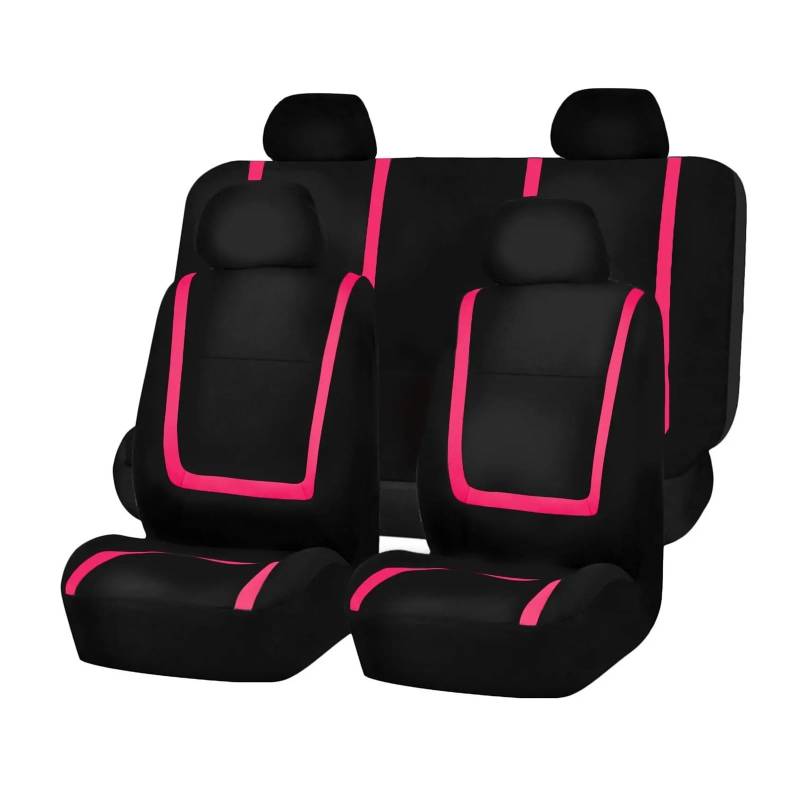 OEXRIG Sitzbezügesets Für Mazda Für CX-3 Für CX-5 Für CX-7 Für CX-9 BT50 Für MX-5 Für MX-5 Für Miata RX8 Für Ribute Für Mazda 3 5 6 7 Auto Sitzbezüge Autositzbezüge(5Seats-Pink) von OEXRIG