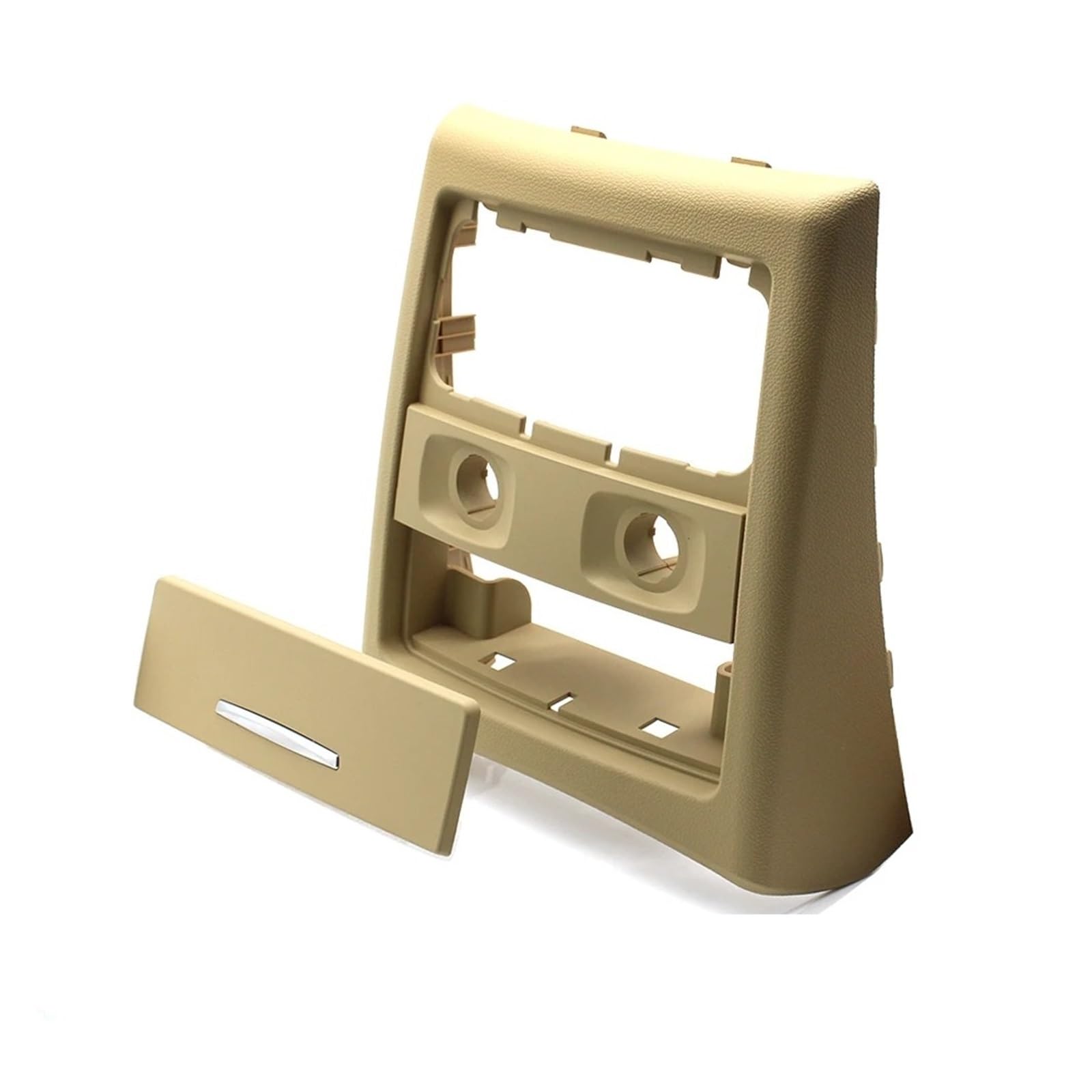 Auto-Lüftungsgitter Für 3er E90 E91 2005–2012, Hintere Konsole, Klimaanlage, Lüftungsgitter, Äußerer Rahmen, Aschenbecher-Abdeckung AC Air Vent Outlet(C-Beige) von OEXRIGRU