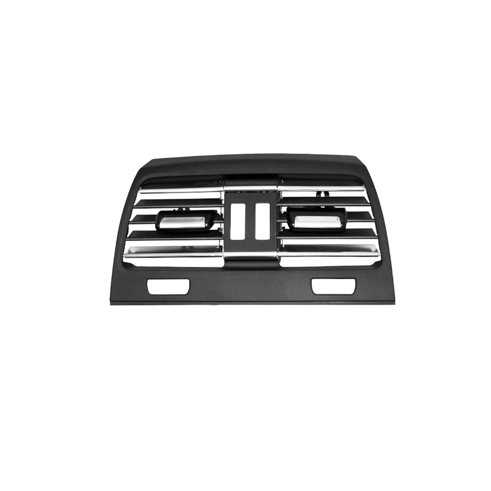 Auto-Lüftungsgitter Für 7er F01 F02 730 735 740 2009–2015, Komplett Verchromte Konsole, Zentrale Frischklimaanlage, AC-Entlüftungsgitter AC Air Vent Outlet(Rear B) von OEXRIGRU