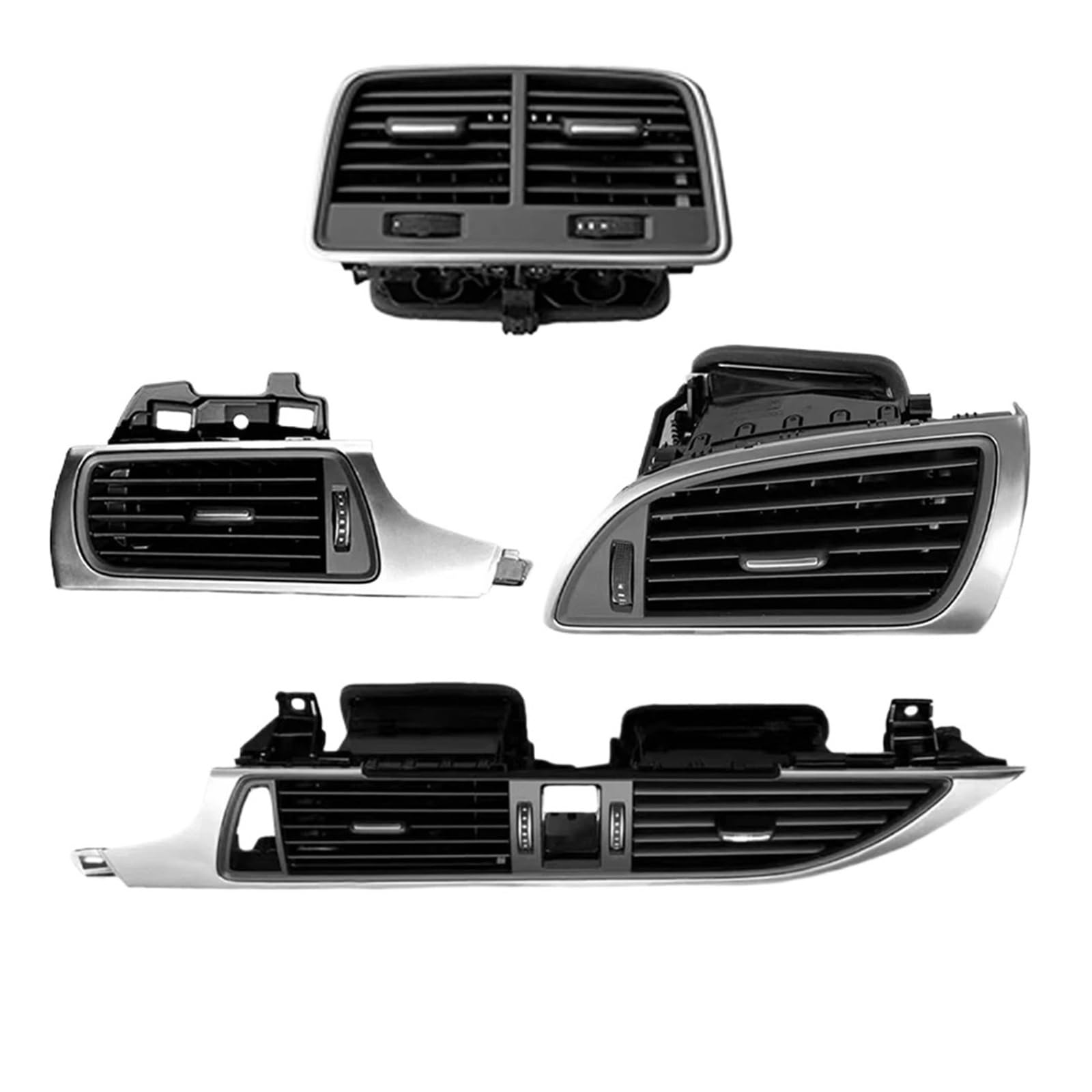 Auto-Lüftungsgitter Für A6L 2012 2013 2014 2015 2016 2017 2018 Auto-Klimaanlagenauslass Klimaanlagenöffnungen Air Grille Outlet Vent AC Air Vent Outlet(4*high) von OEXRIGRU