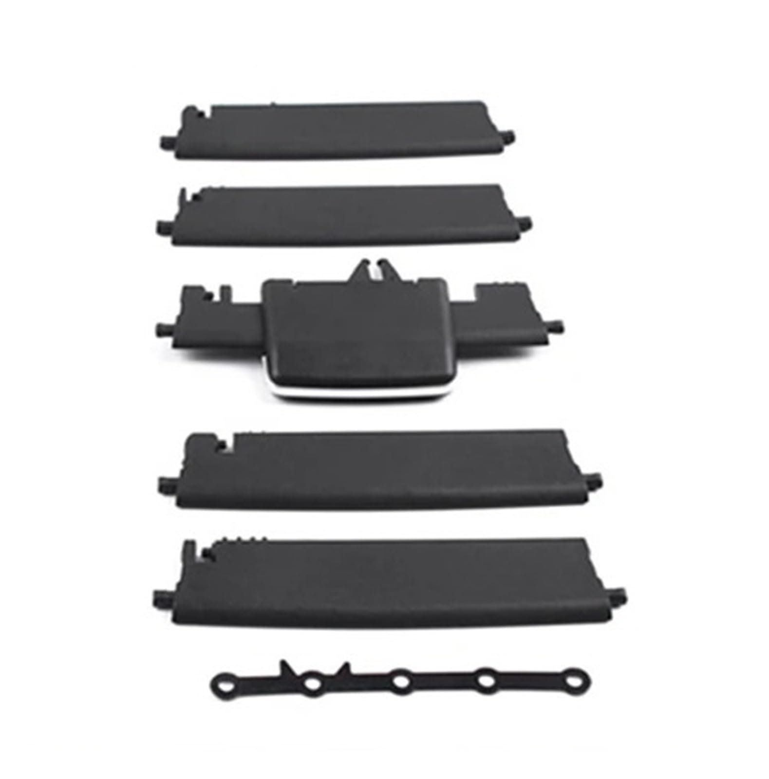 Auto-Lüftungsgitter Für Benz GL ML Für GLE Für GLS W166 W292 2011-2018 Hinten Klimaanlage Zurück Ac Vent Grille Auslass Tab Clip Slider Reparatur Kit AC Air Vent Outlet(Hinten rechts) von OEXRIGRU