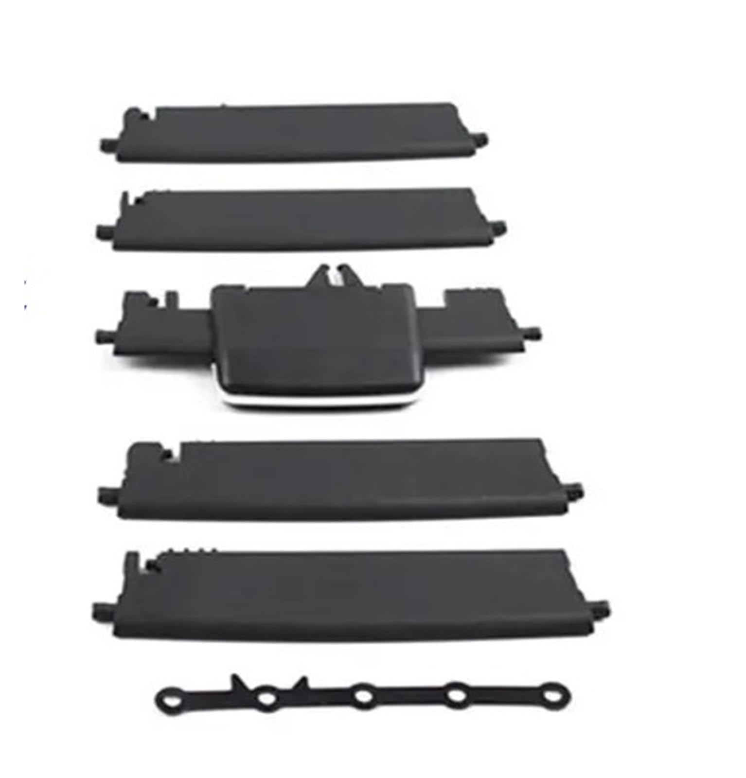 Auto-Lüftungsgitter Für Benz M/ML/GL Für GLE Für GLS 2011-2019 Hinten Klimaanlage Reparatur Kit Zurück AC Vent Grill Outlet Tab Clip Paddel 1668300554 AC Air Vent Outlet(Hinten rechts) von OEXRIGRU