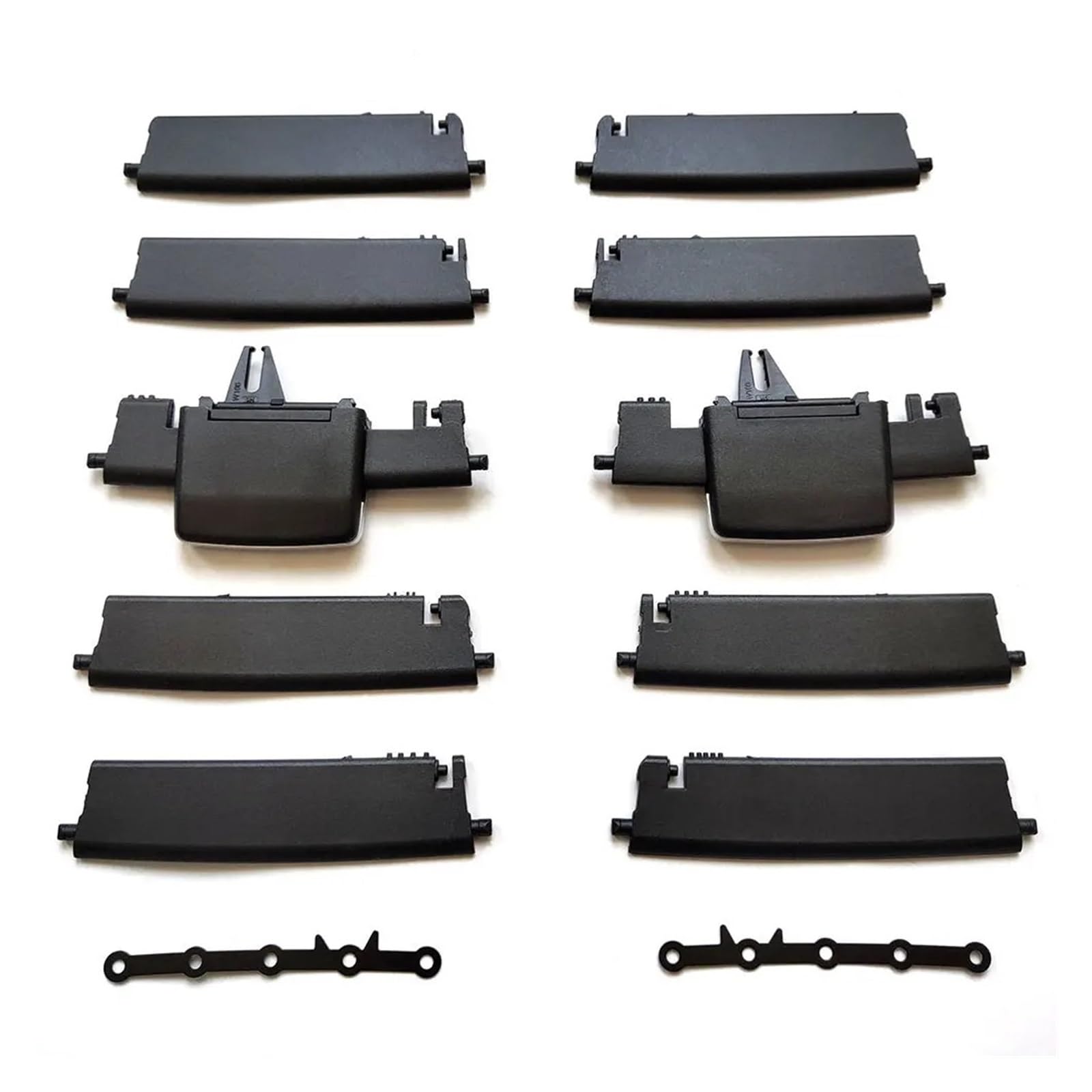 Auto-Lüftungsgitter Für Benz M/ML/GL Für GLE Für GLS 2011-2019 Hinten Klimaanlage Reparatur Kit Zurück AC Vent Grill Outlet Tab Clip Paddel 1668300554 AC Air Vent Outlet(Links und rechts) von OEXRIGRU