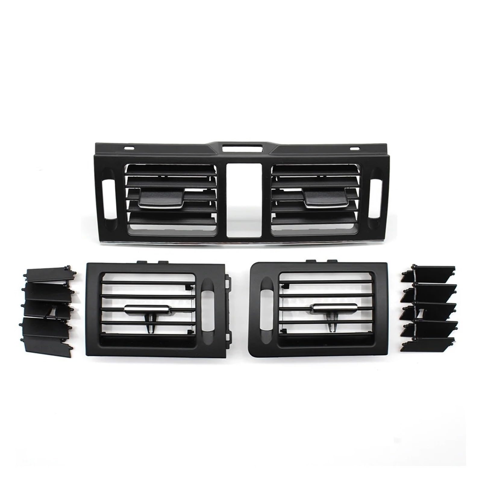 Auto-Lüftungsgitter Für Benz W204 C Klasse 2007 2008 2009 2010 2011 Vorne Mitte Klimaanlage AC Vent Grille Outlet Abdeckung AC Air Vent Outlet(LHD-Model B Set) von OEXRIGRU