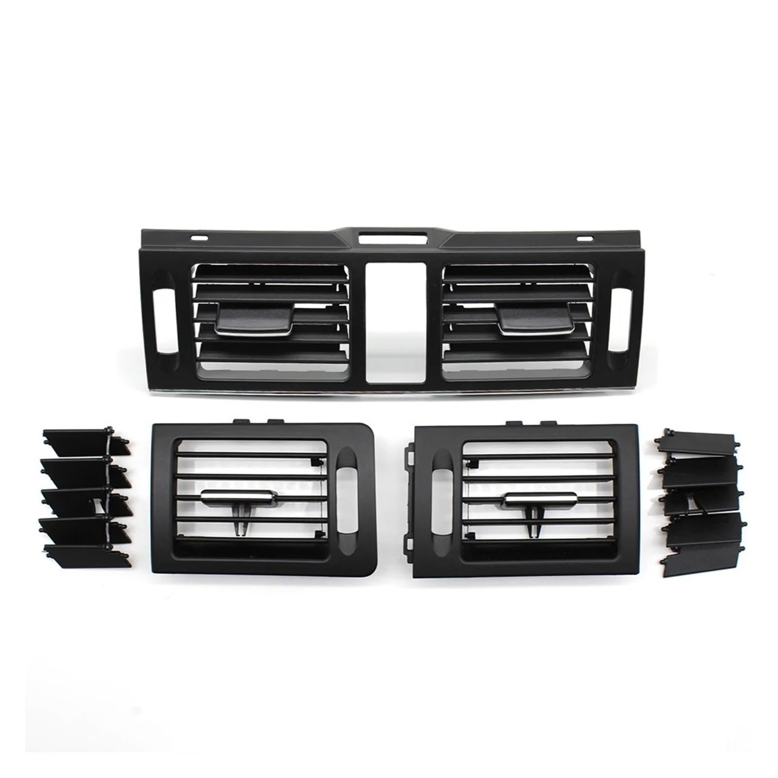 Auto-Lüftungsgitter Für Benz W204 C Klasse 2007 2008 2009 2010 2011 Vorne Mitte Klimaanlage AC Vent Grille Outlet Abdeckung AC Air Vent Outlet(RHD-Model B Set) von OEXRIGRU