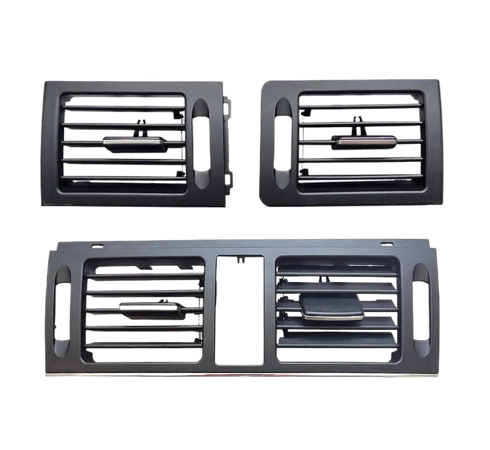 Auto-Lüftungsgitter Für Benz W204 Für GLK 200 250 300 350 2008-2012 Auto AC Vorne Links/Rechts Konsole Center Air Conditioner Vent Grille AC Air Vent Outlet(LHD 3 Pieces Set) von OEXRIGRU