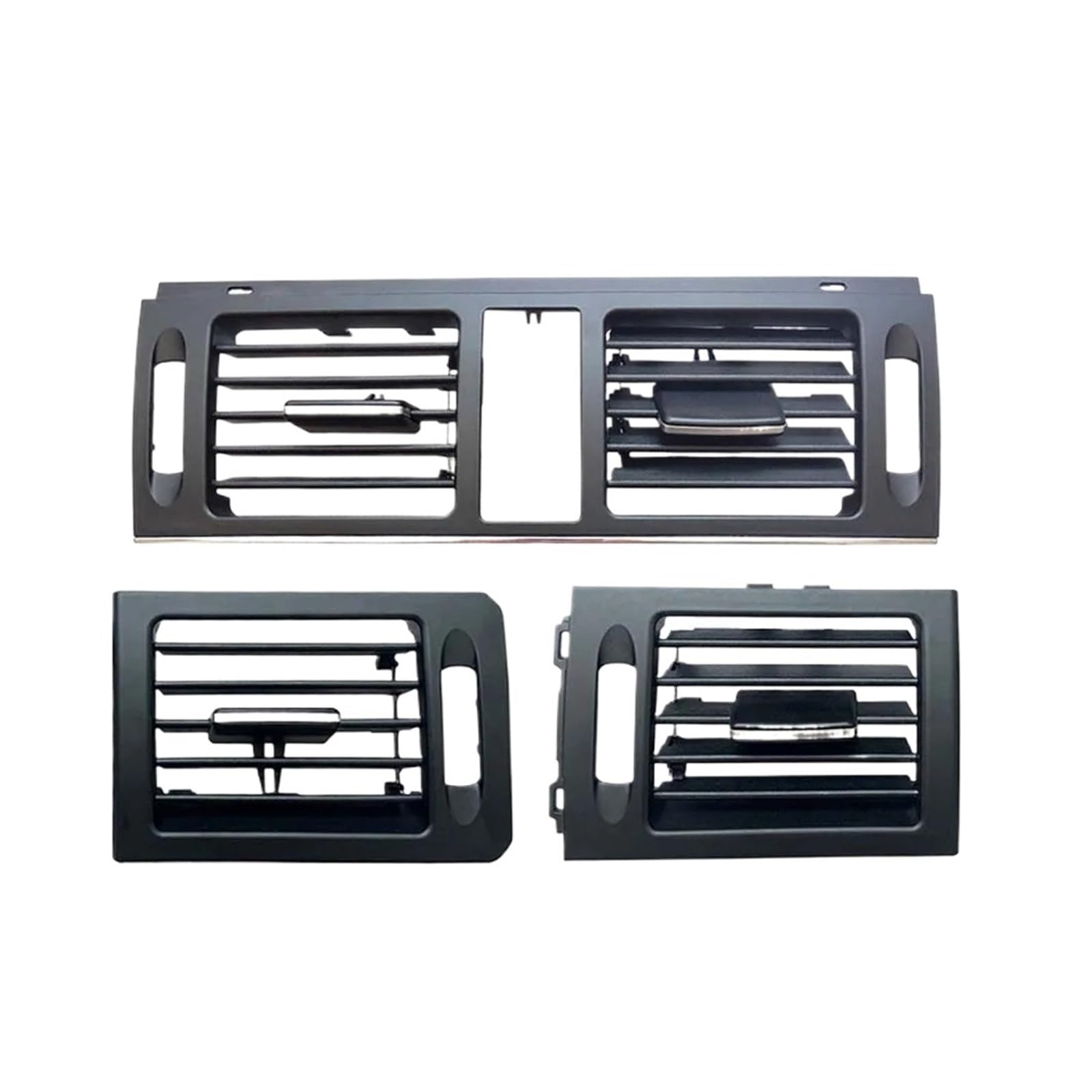 Auto-Lüftungsgitter Für Benz W204 Für GLK 200 250 300 350 2008-2012 Auto AC Vorne Links/Rechts Konsole Center Air Conditioner Vent Grille AC Air Vent Outlet(RHD 3 Pieces Set) von OEXRIGRU