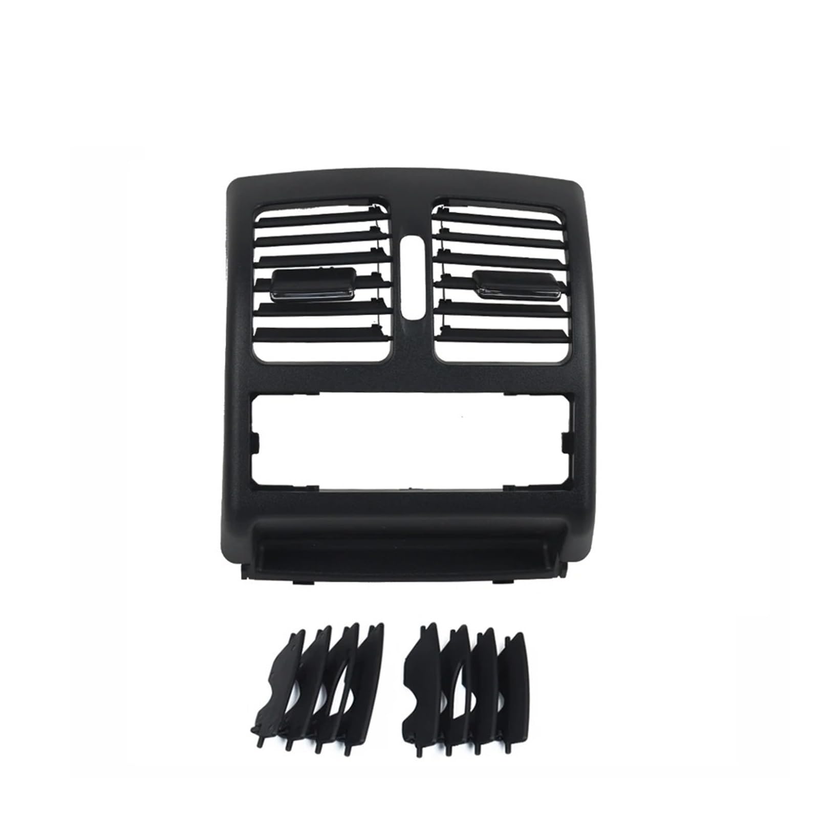 Auto-Lüftungsgitter Für Benz W204 W207 C180 C200 C220 C260 C300 2007-2016 Rücksitz Klimaanlage AC Vent Grille Outlet AC Air Vent Outlet(High-end Black) von OEXRIGRU