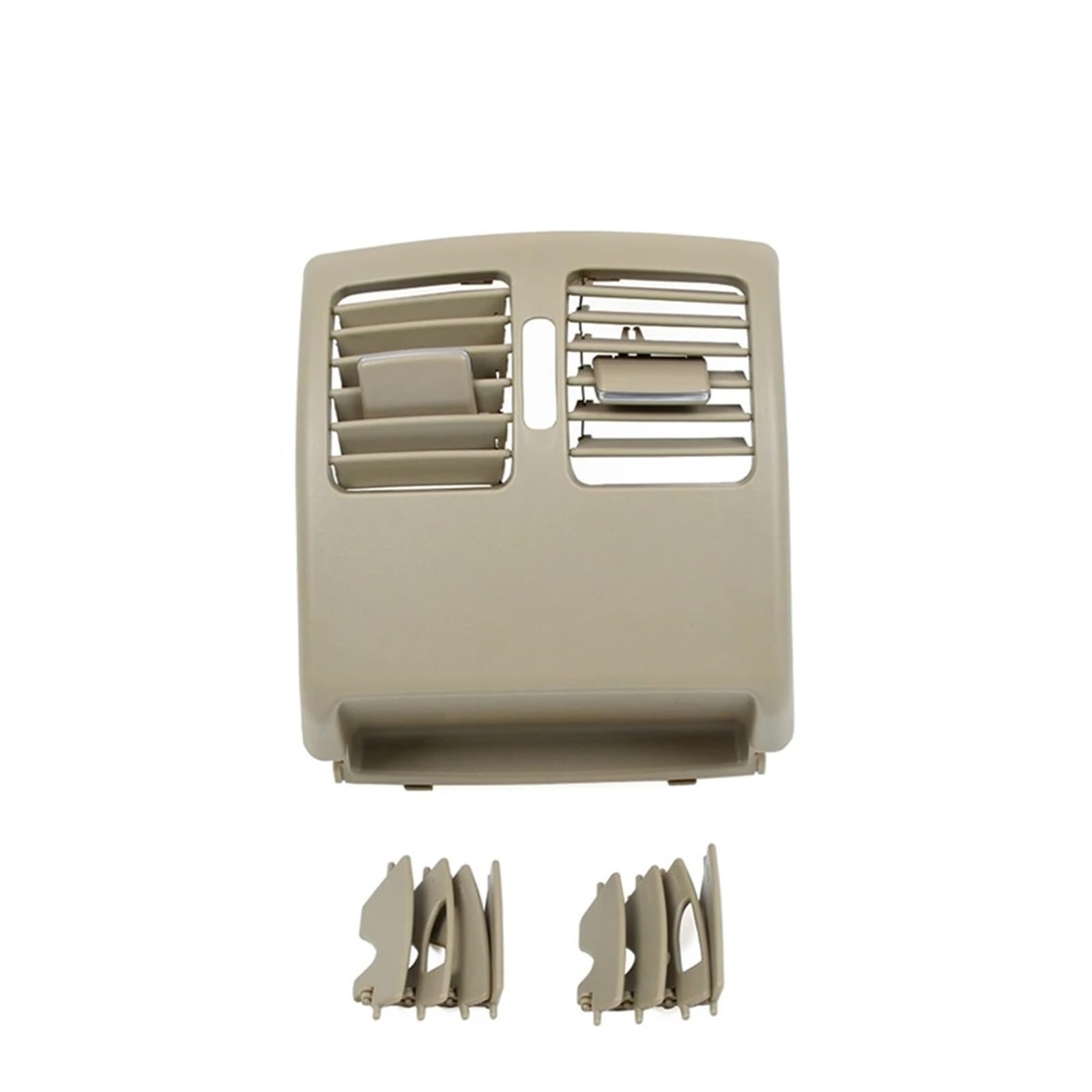 Auto-Lüftungsgitter Für Benz W204 W207 C180 C200 C220 C260 C300 2007-2016 Rücksitz Klimaanlage AC Vent Grille Outlet AC Air Vent Outlet(Standard Beige) von OEXRIGRU