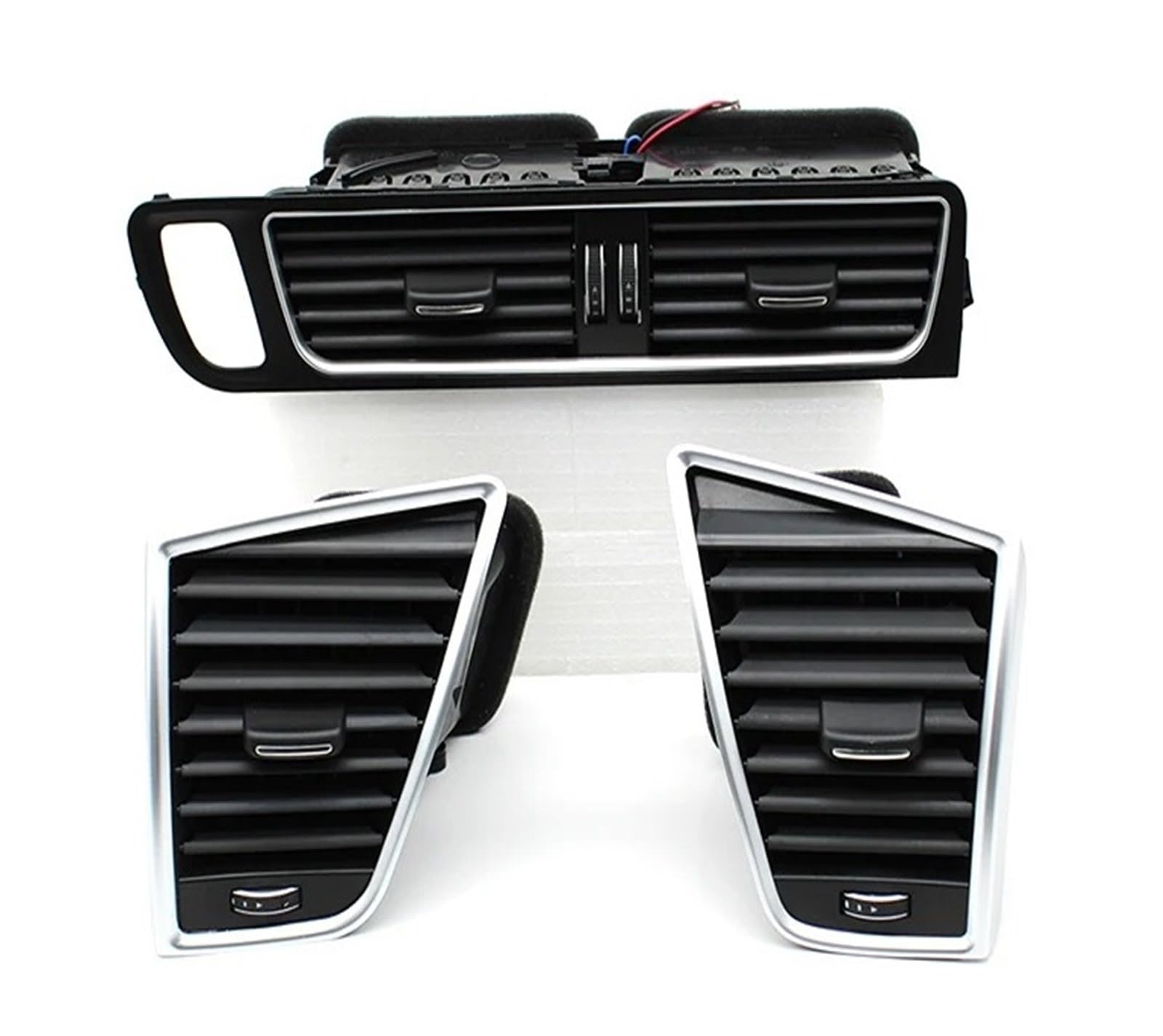 Auto-Lüftungsgitter Für Q5 2009-2018 LHD Front Dash Mitte Links Rechts Klimaanlage AC Vent Grille Rahmen Outlet Montage 8R1820951 8R1820901 AC Air Vent Outlet(LHD-3pieces) von OEXRIGRU