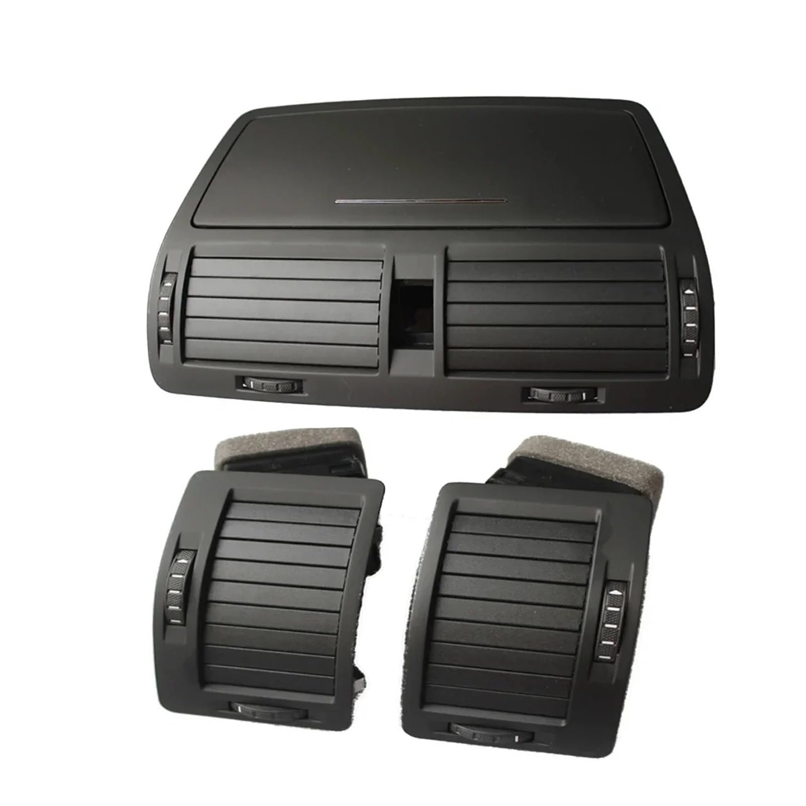 Auto-Lüftungsgitter Für Skoda Für Octavia 2004-2013 Für YETI 2010-2017 Armaturenbrett Mitte Klimaanlage Vent Outlet Grill Trim 1/2/3/4 Stück AC Air Vent Outlet(1 Set-3pieces) von OEXRIGRU