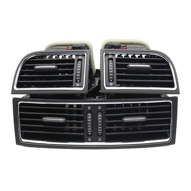 Auto-Lüftungsgitter Für Skoda Für Superb 2008-2015 Links Rechts Center Car AC Outlet Vent Dashboard Grill 3T0820951 3T0819701 3T0819702 AC Air Vent Outlet(1 Satz) von OEXRIGRU