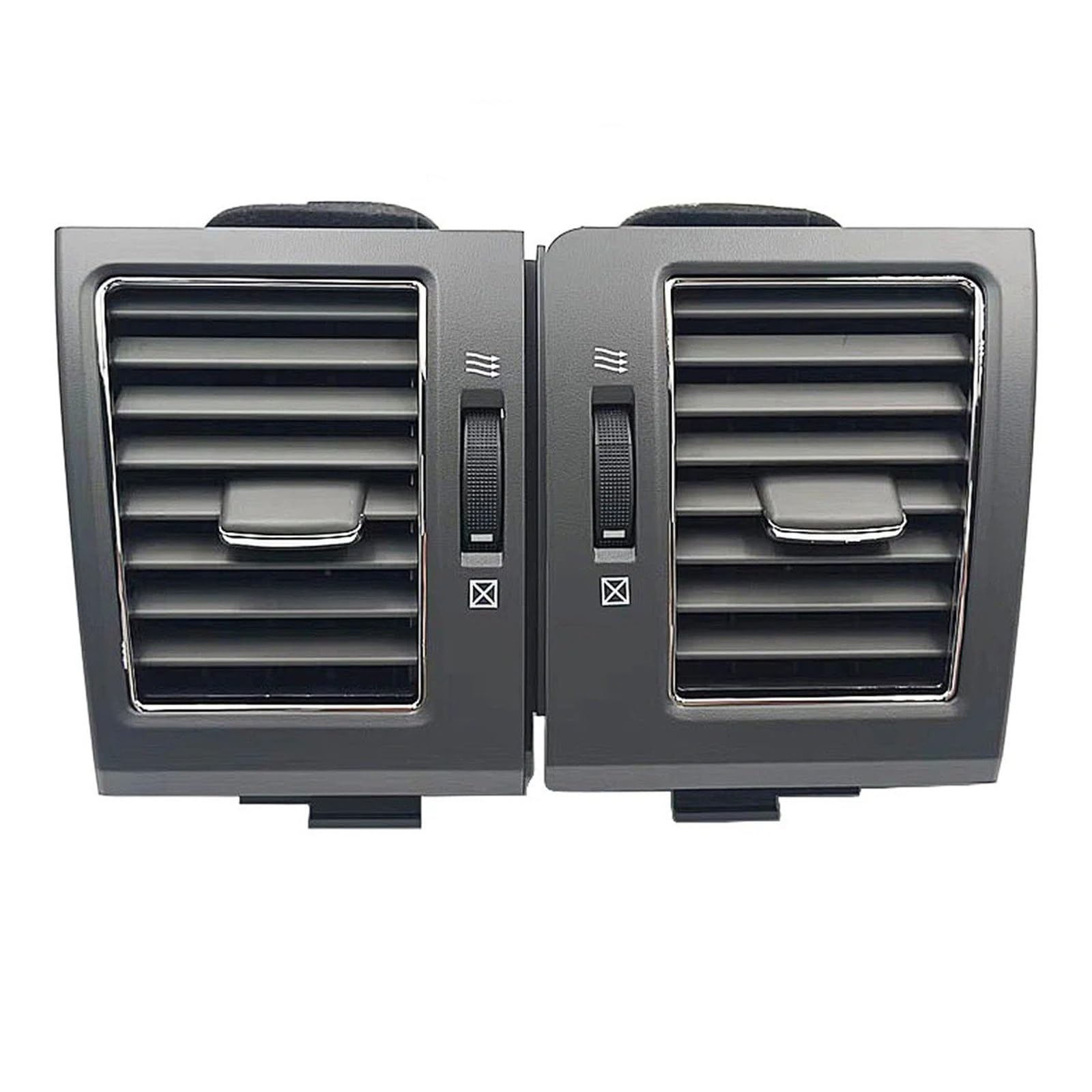 Auto-Lüftungsgitter Für Toyota Für Land Für Cruiser 200 LC200 2008-2015 Grill Auto A/C Klimaanlage Outlet Luft Frische Grill Auslässe 55687-60100 AC Air Vent Outlet(LH and RH-Gray) von OEXRIGRU