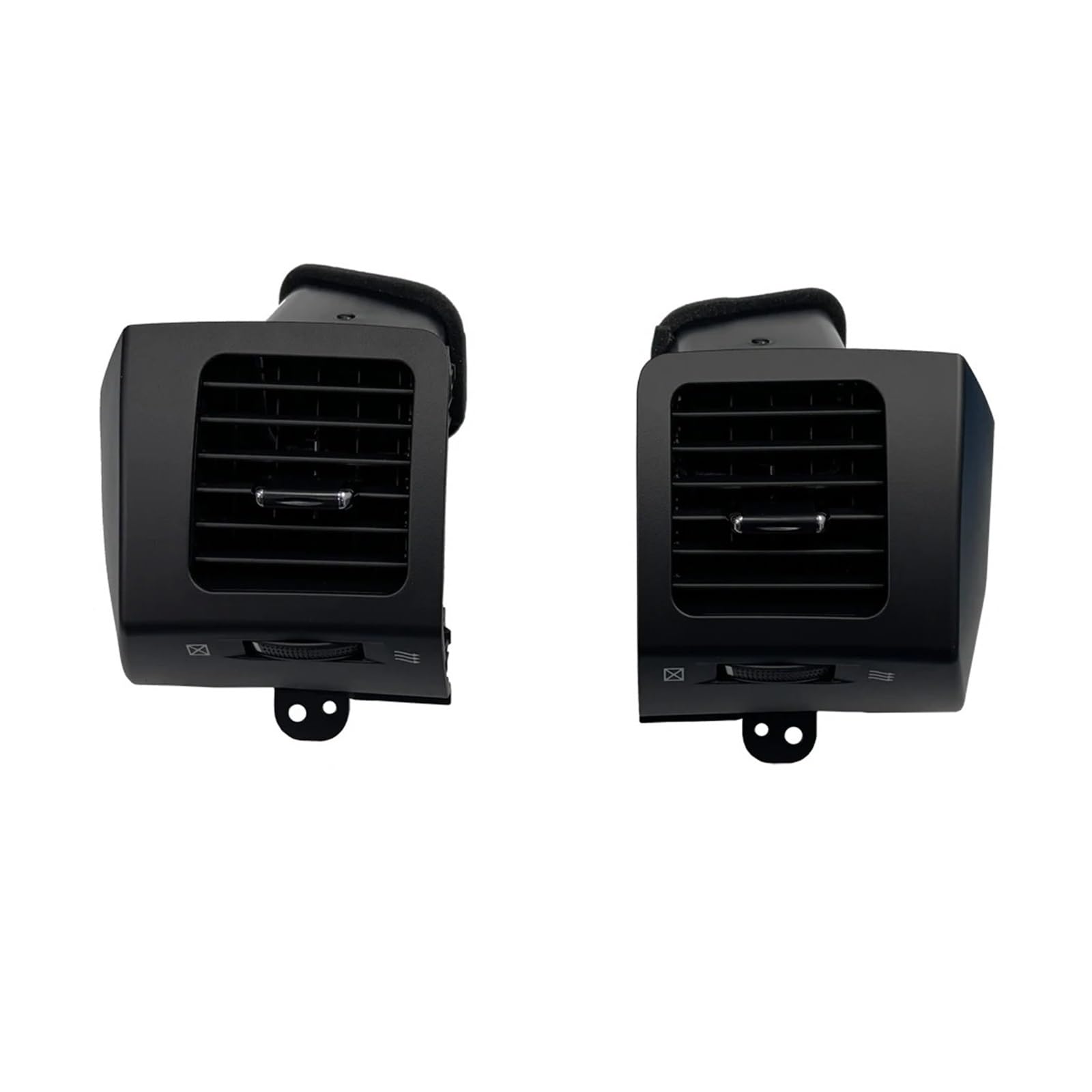 Auto-Lüftungsgitter Für Toyota Für Land Für Cruiser Für Prado 120 FJ120 2003-2009 Auto A/C Klimaanlage Outlet Rahmen Vents Platte Panel Zubehör AC Air Vent Outlet(Schwarz) von OEXRIGRU