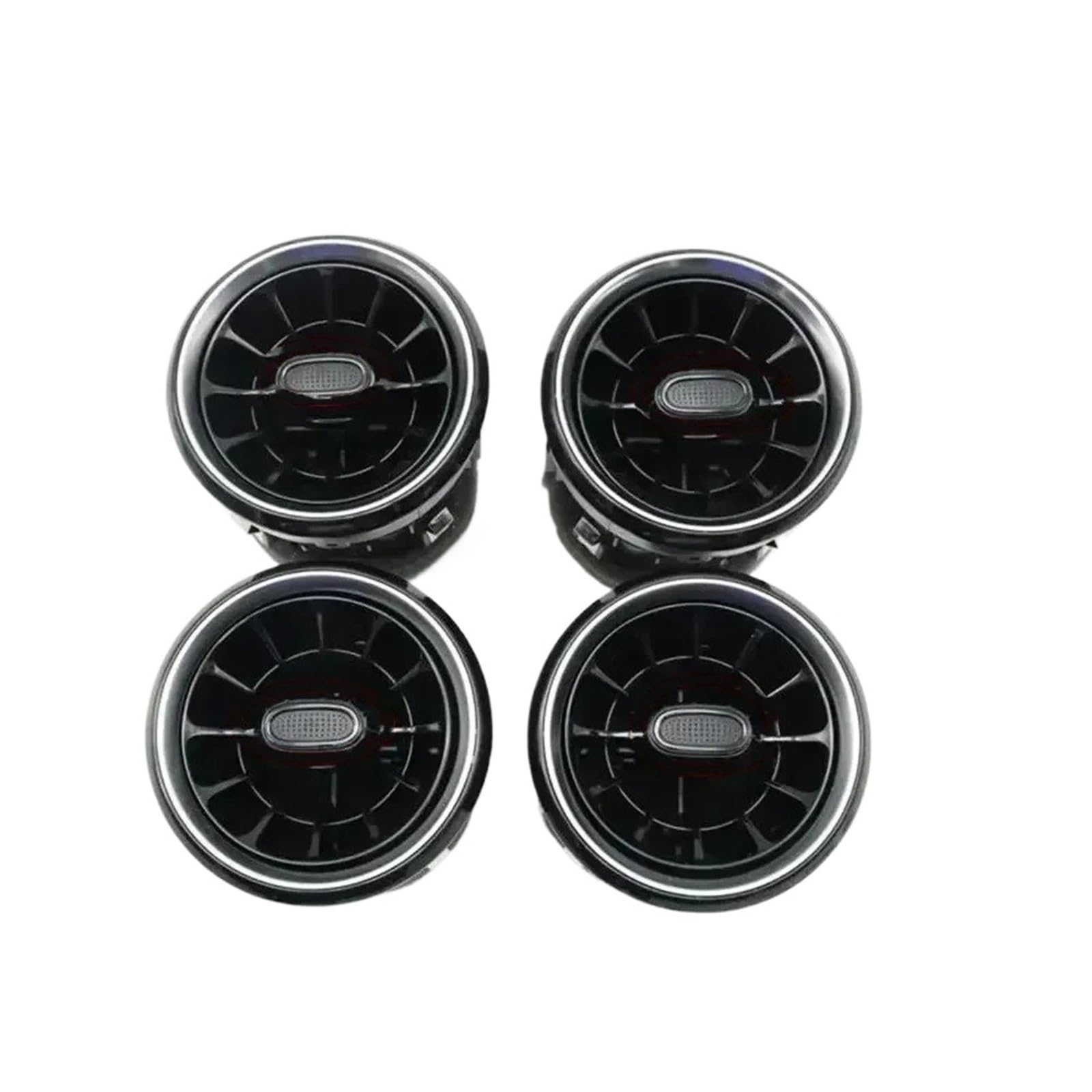 Auto-Lüftungsgitter Für VW Für Caddy 2004 2005 2006 2007 2008 2009 2010 Auto Klimaanlage Vents Zentrale Fron Dashboard A/C Vent Outlet AC Air Vent Outlet(4 Pieces) von OEXRIGRU